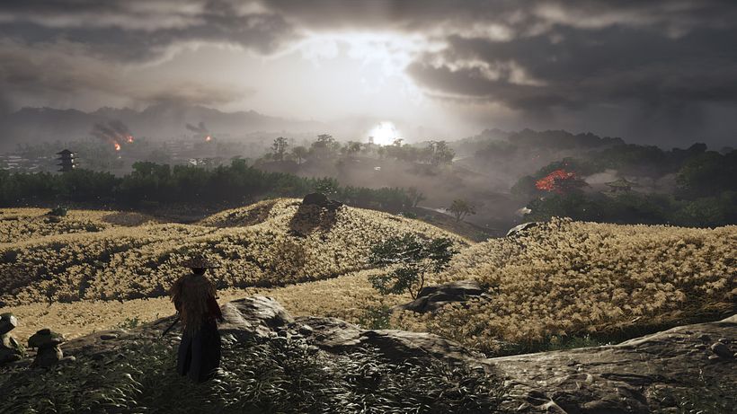 'Ghost of Tsushima' recreado en 'Dreams'