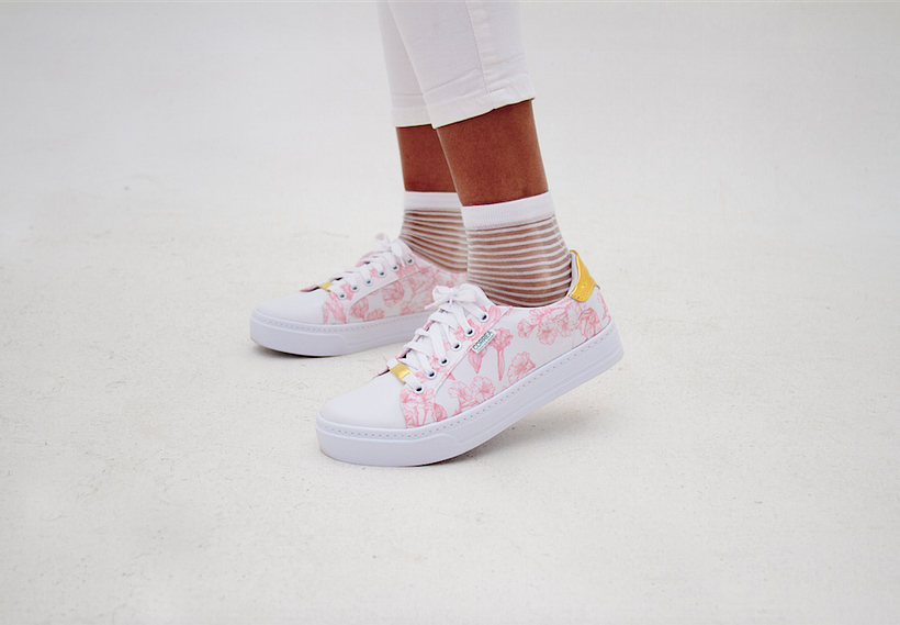Bloemen sneakers 3