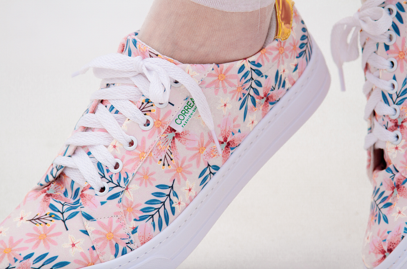 Bloemen sneakers 6