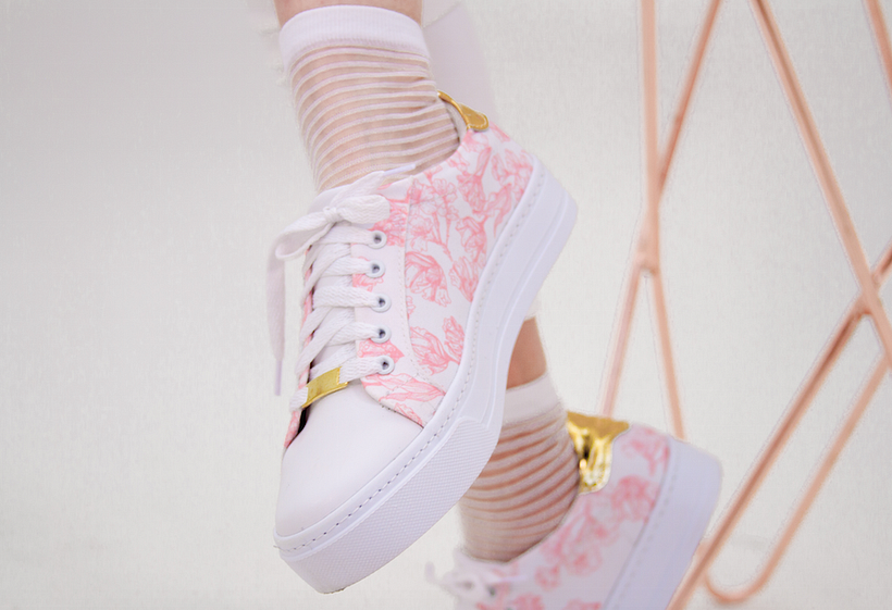 Bloemen sneakers 7
