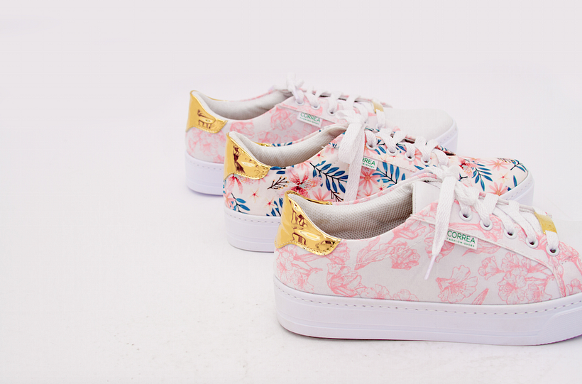 Bloemen sneakers 10