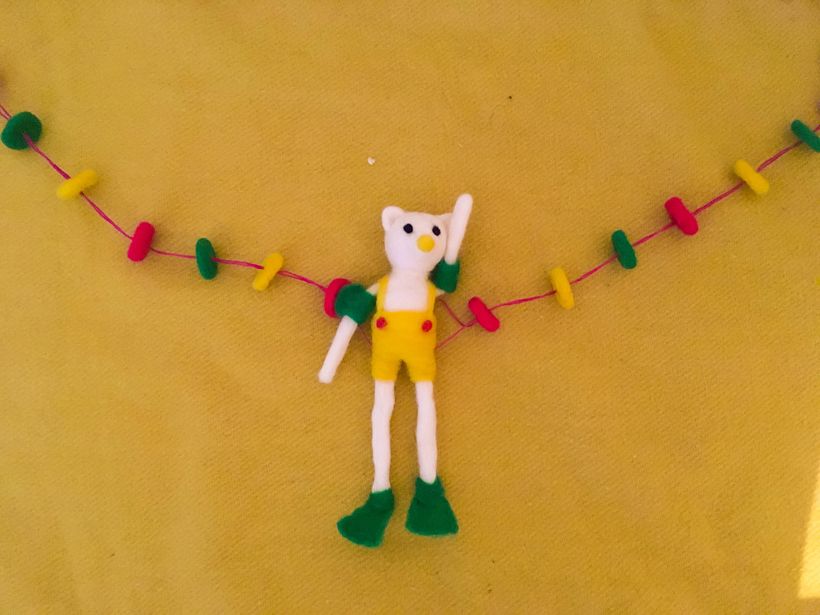 Mi Proyecto del curso: Needle felting: creación de personajes con lana y aguja 0