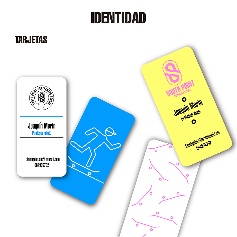 Mi Proyecto del curso: Identidad South Point Skateboard School 6