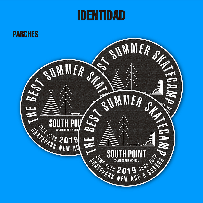 Mi Proyecto del curso: Identidad South Point Skateboard School 8