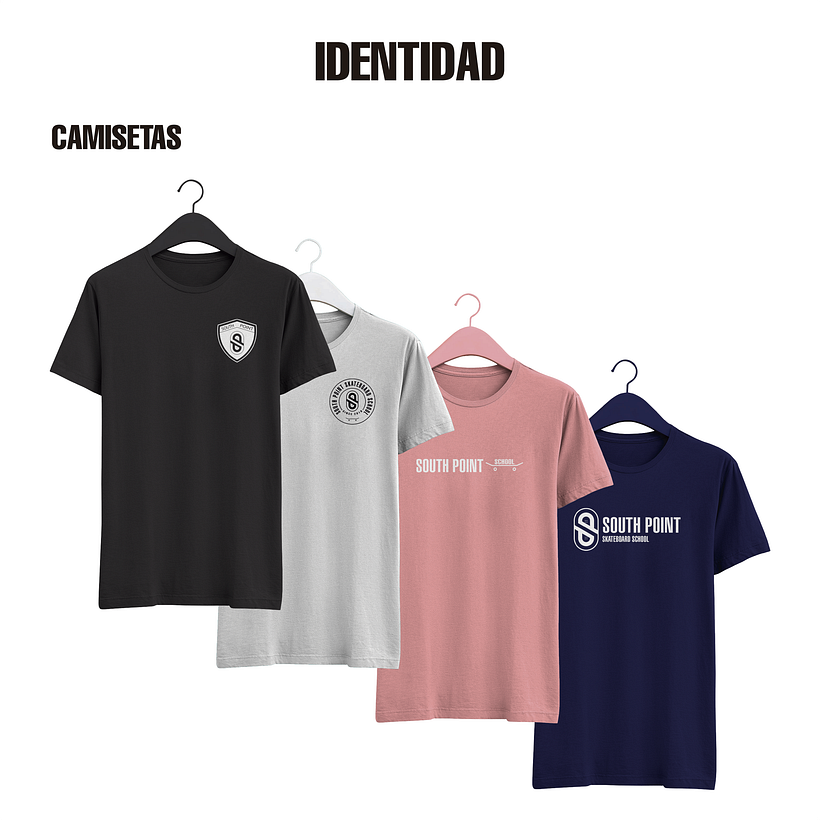 Mi Proyecto del curso: Identidad South Point Skateboard School 9