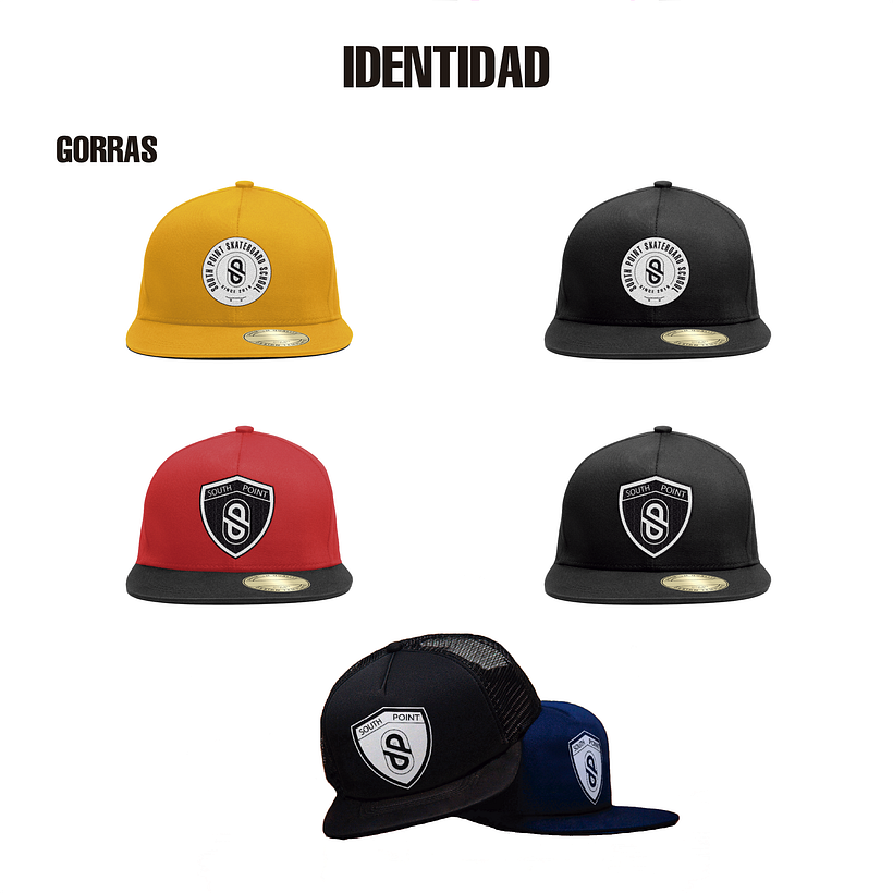 Mi Proyecto del curso: Identidad South Point Skateboard School 10