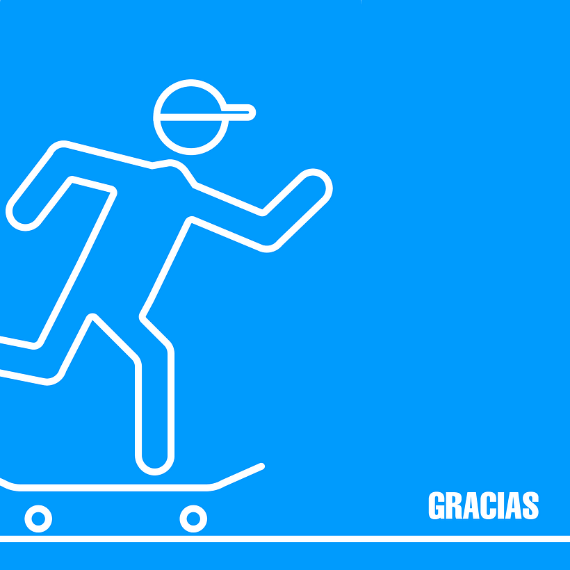 Mi Proyecto del curso: Identidad South Point Skateboard School 12