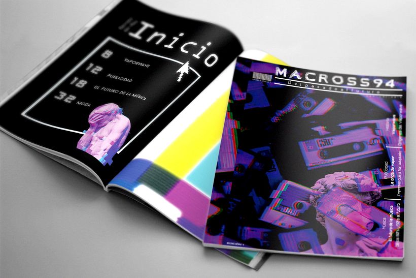 Macross 94 Vaporwave Magazine 1