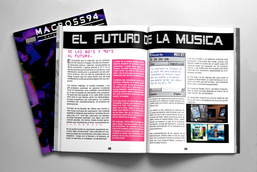 Macross 94 Vaporwave Magazine 5