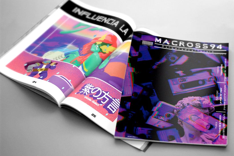 Macross 94 Vaporwave Magazine 6
