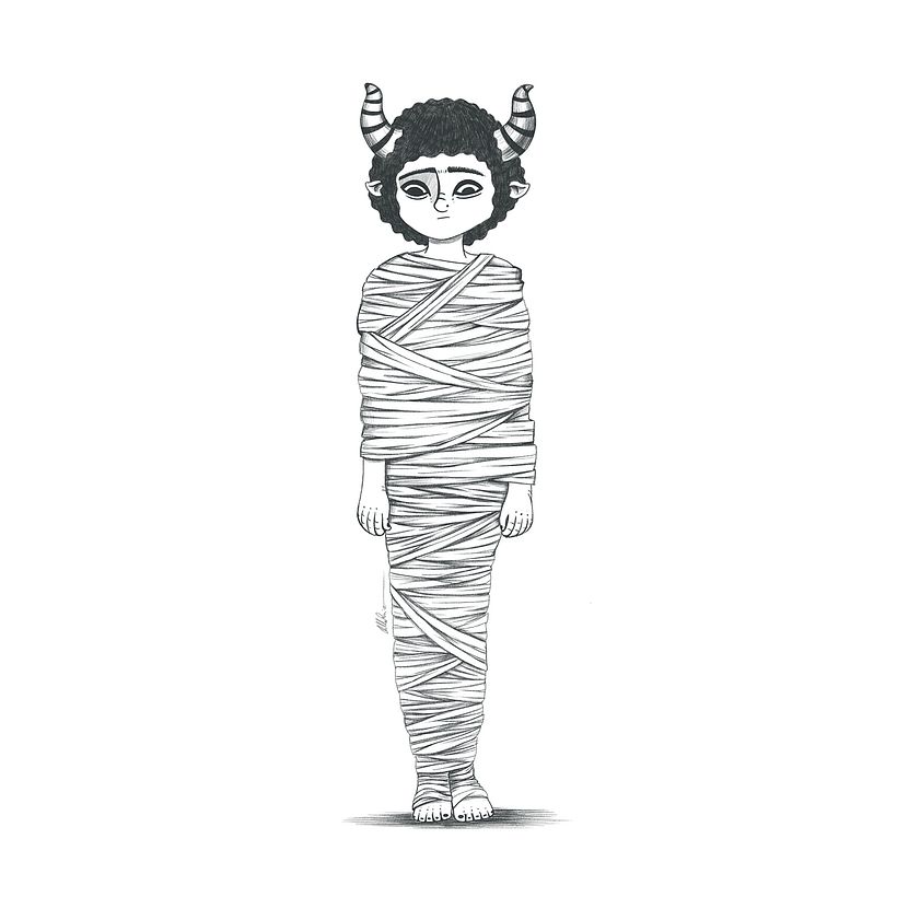 Dibujo de personajes 8