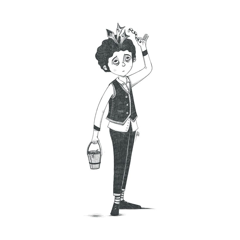 Dibujo de personajes 9