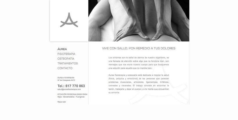 Sitio web https://www.aureafisioterapia.com/ -1