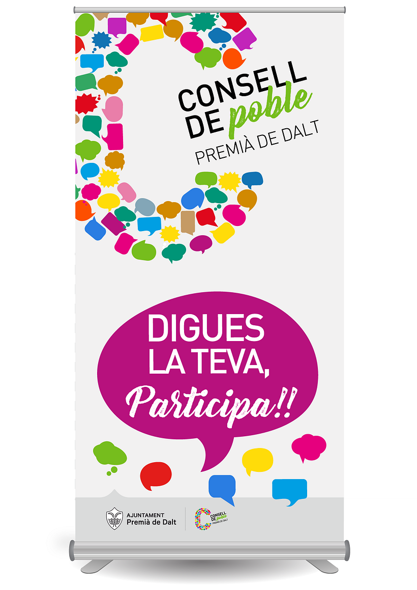 Rotulacion Roll-up para campaña -1