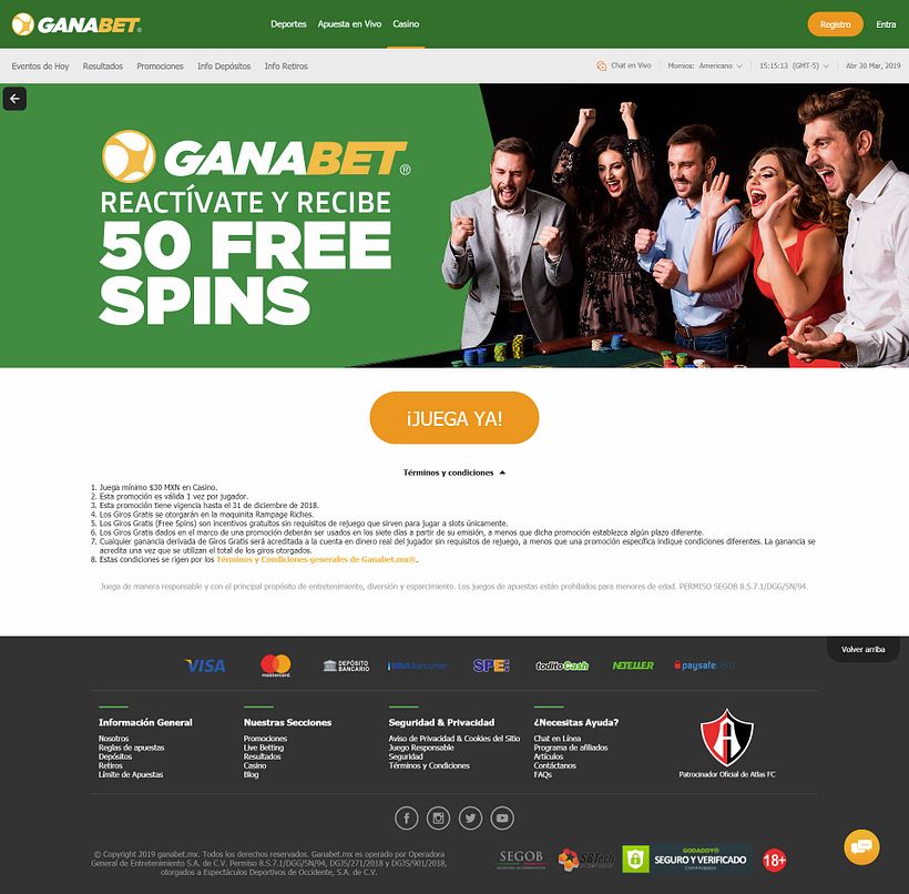 Gananabet.mx 10