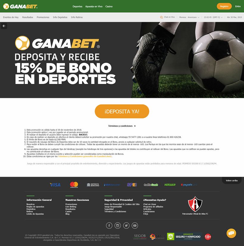 Gananabet.mx 22