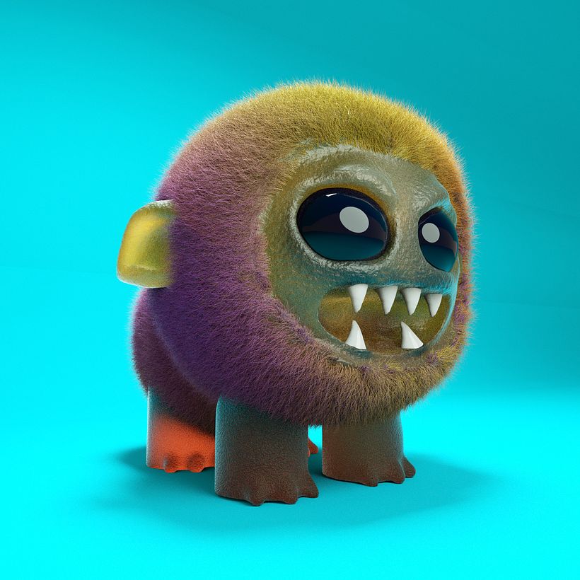 Mi Proyecto del curso: Creación de personajes con ZBrush y Cinema4D - 3D