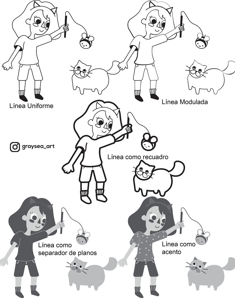 El Viaje de Pia- Ilustración Infantil para cuentos para niños 4