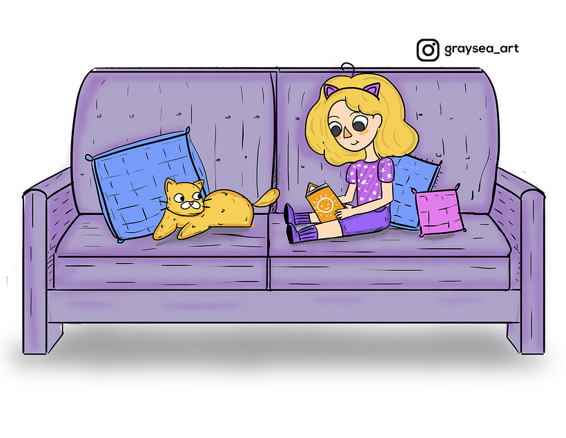 El Viaje de Pia- Ilustración Infantil para cuentos para niños 6
