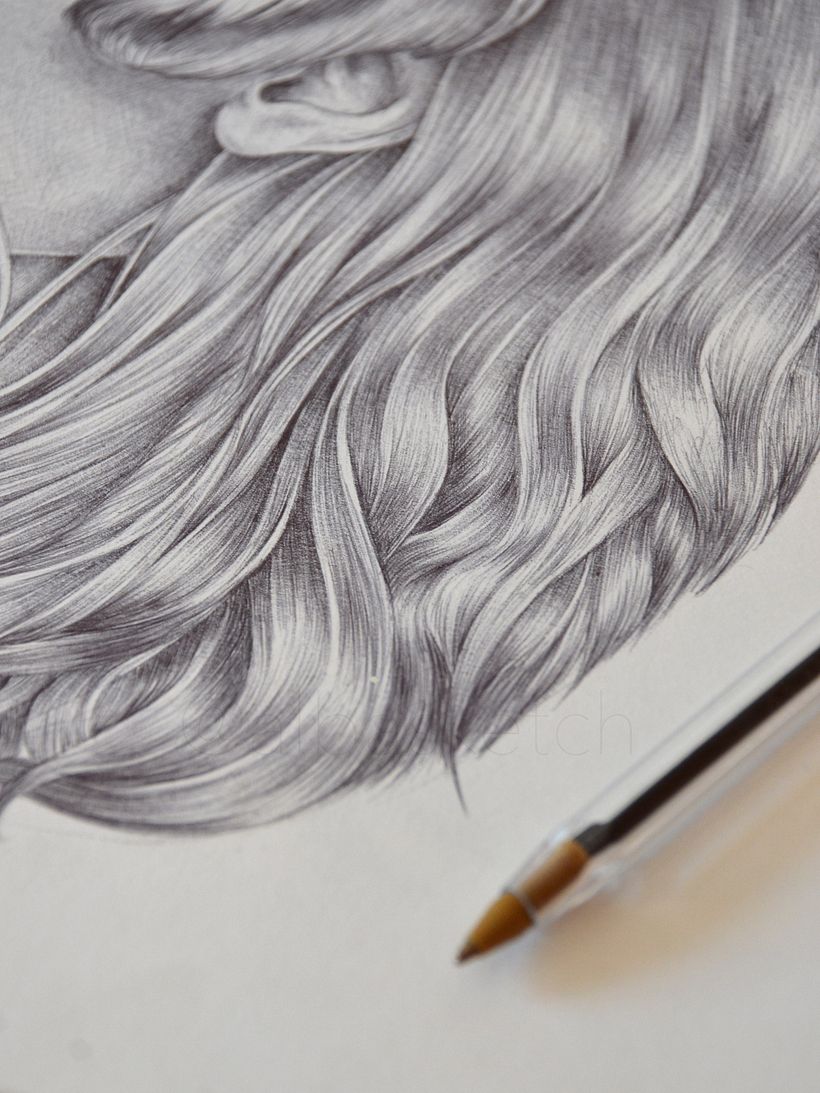 Wolf grl - Ilustración tradicional