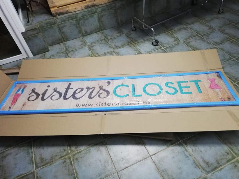 Mi Proyecto del curso: Arte final: Sisters' Closet Moda - Grafik Tasarım