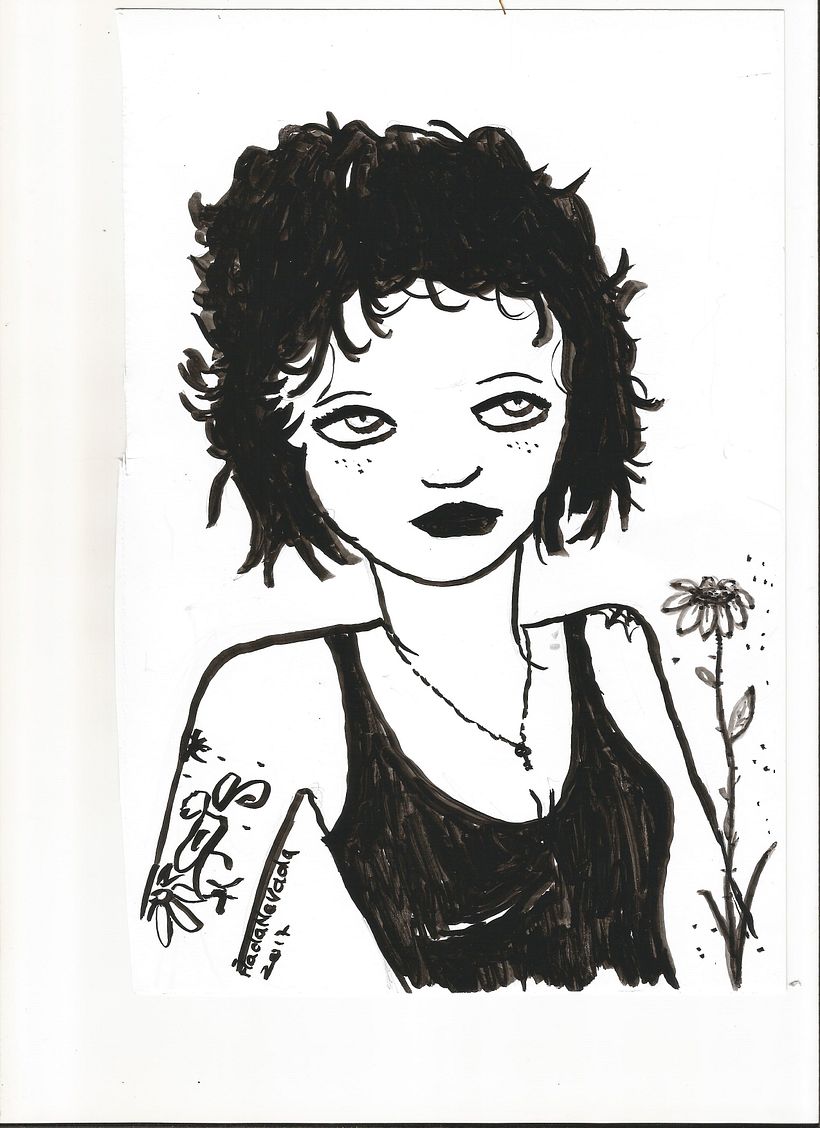 ROXANE....Tinta china y Amor