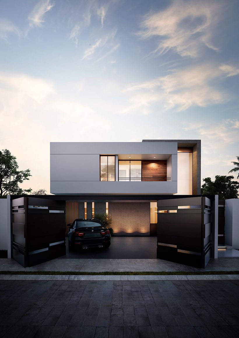 Mi Proyecto del curso: Representación de espacios arquitectónicos con 3D Studio Max 0