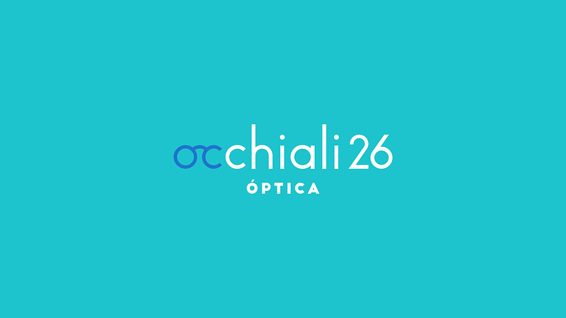 Logotipo Óptica Occhial 26 3