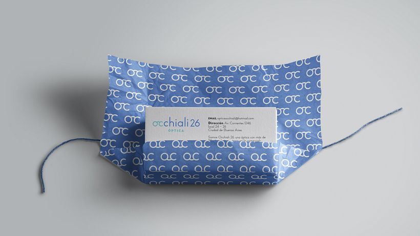 Logotipo Óptica Occhial 26 4