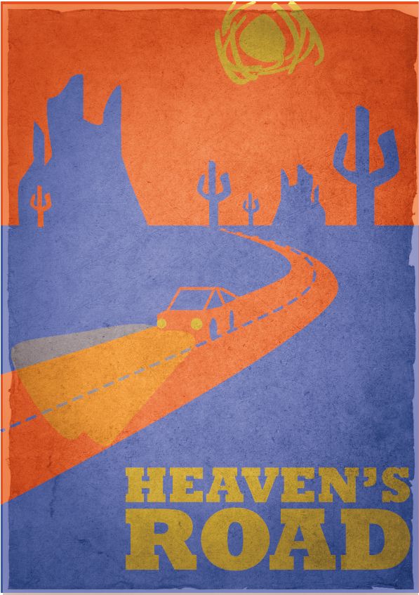 Proyecto de cartel usando ilustración vectorial