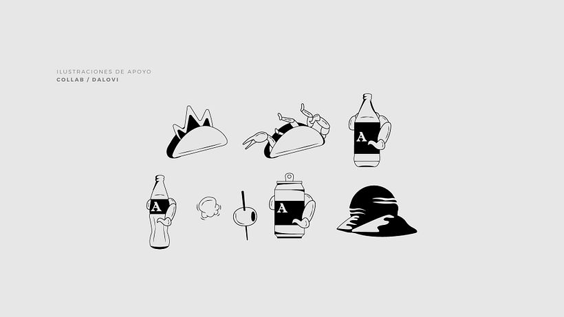Desarrollo de marca / badges - Alacrán. 5