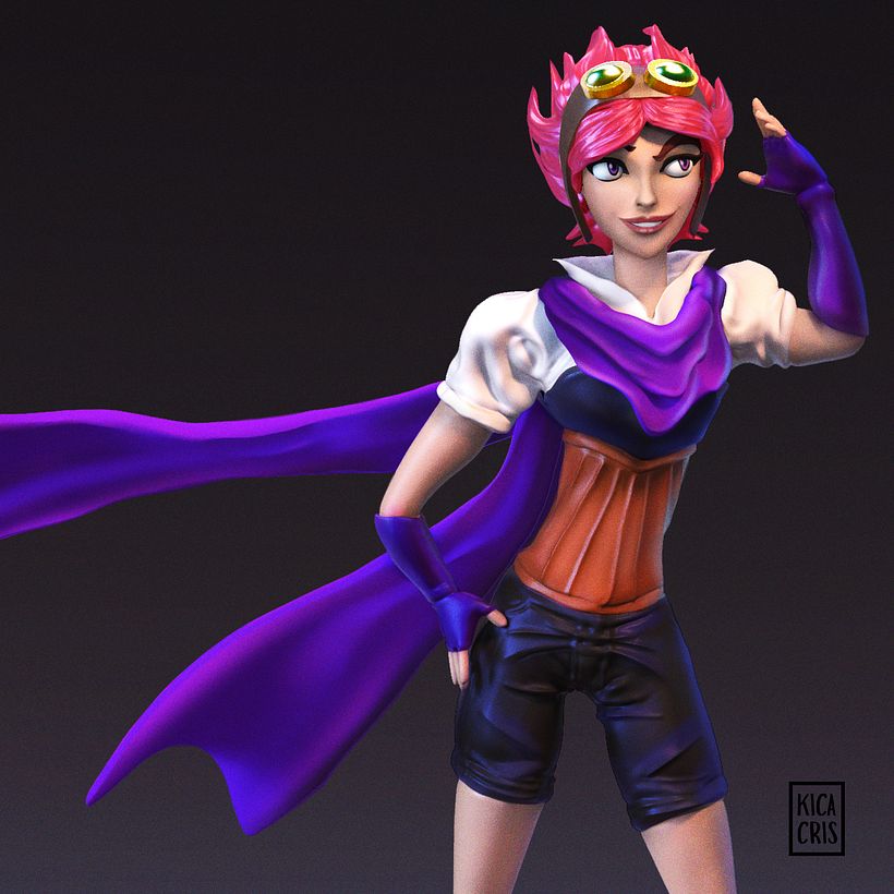 ROXANE - Zbrush - Concept Art -1