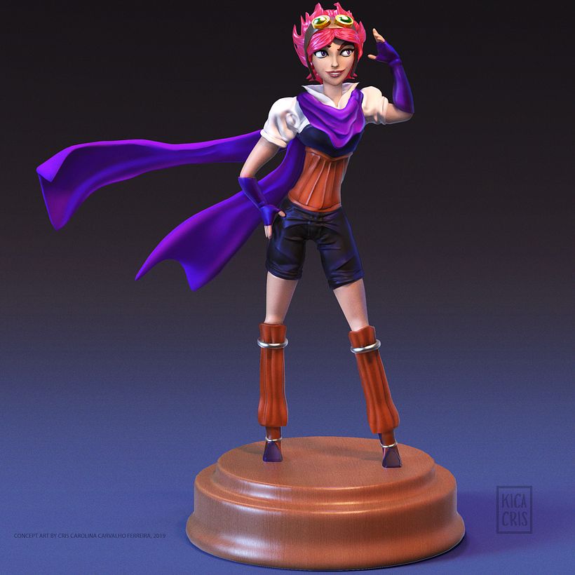 ROXANE - Zbrush - Concept Art 2