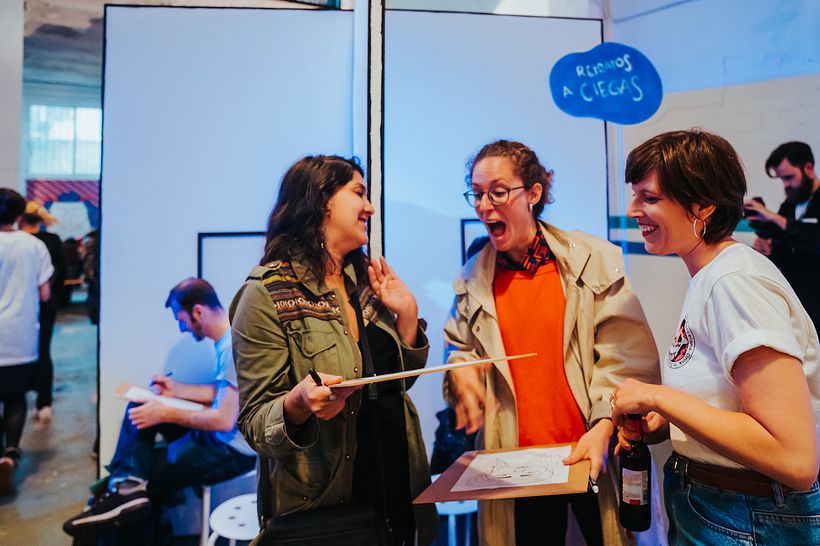 Domestika Drink ‘n Draw aterriza en Barcelona 14