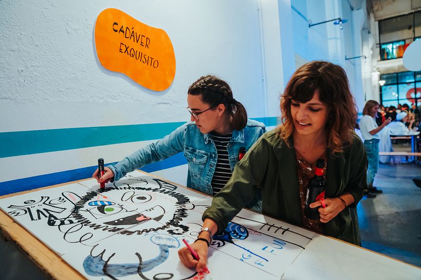 Domestika Drink ‘n Draw aterriza en Barcelona 11