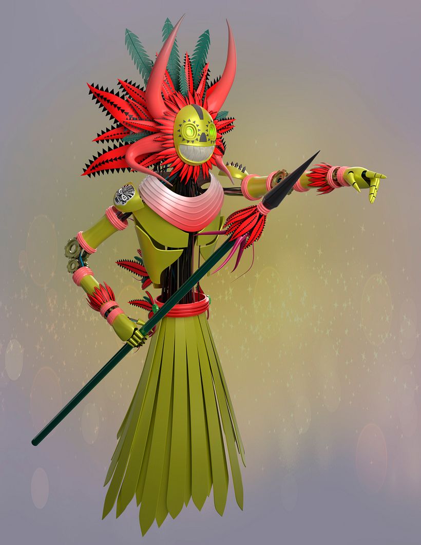 Mi Proyecto del curso: Modelado de personajes en Maya -1