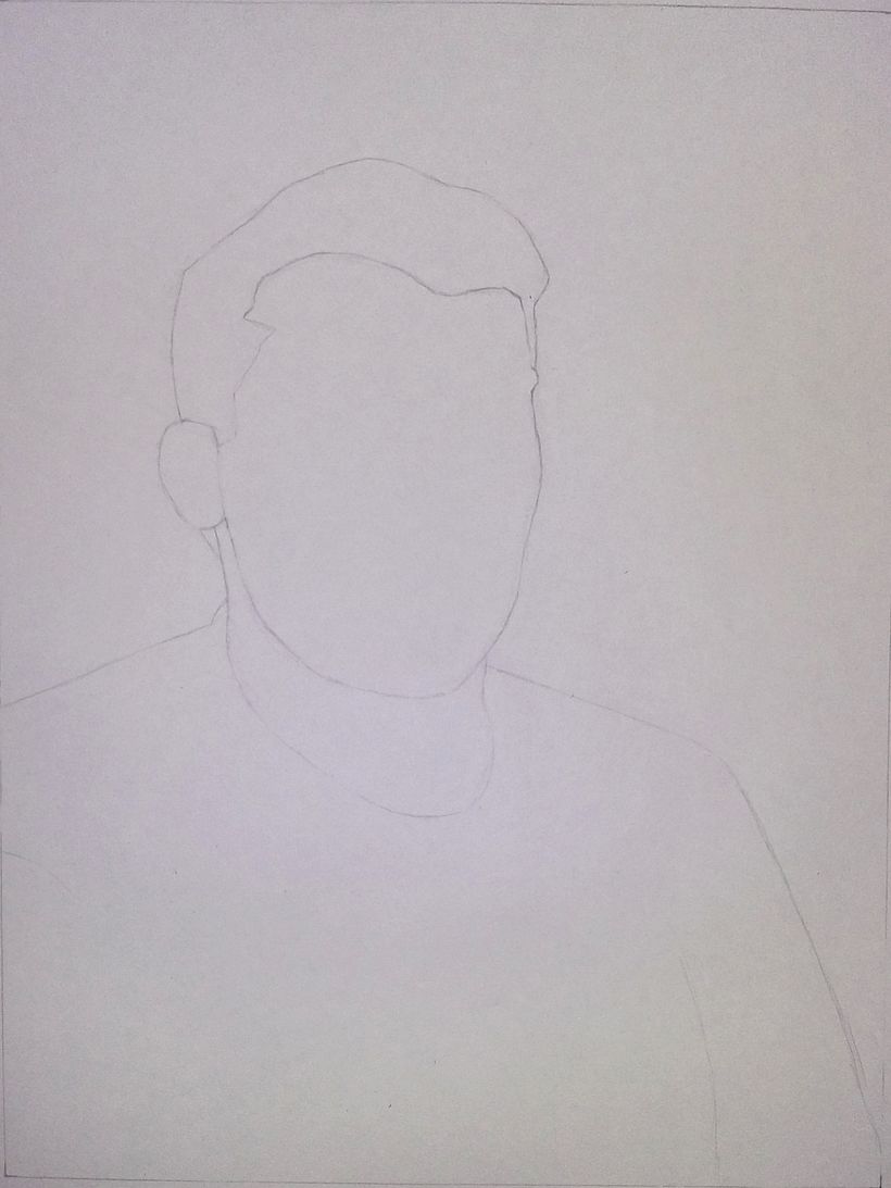 Mi Proyecto del curso: Retrato realista con lápiz de grafito 1