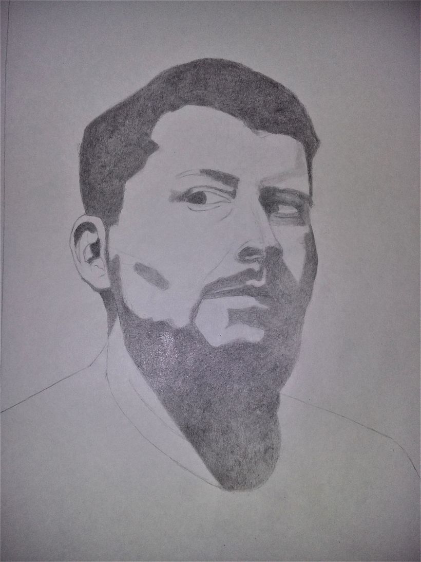 Mi Proyecto del curso: Retrato realista con lápiz de grafito 3