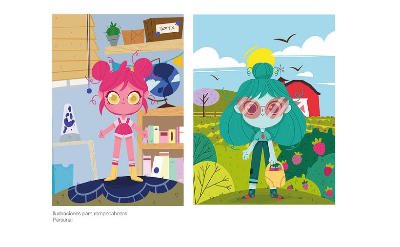 Mi Proyecto del curso: Claves para crear un portafolio de ilustración profesional 5