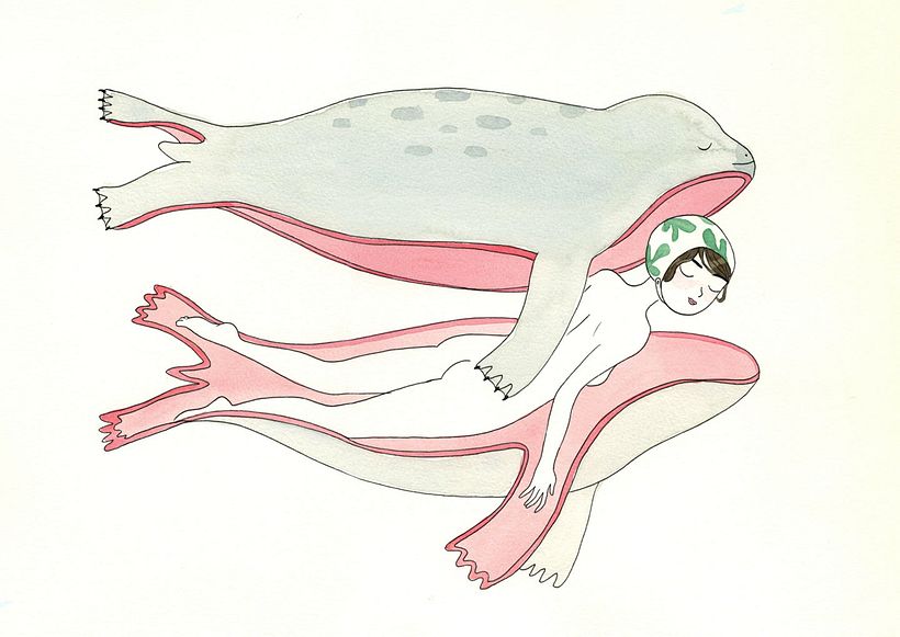 Selkies - Ilustración tradicional
