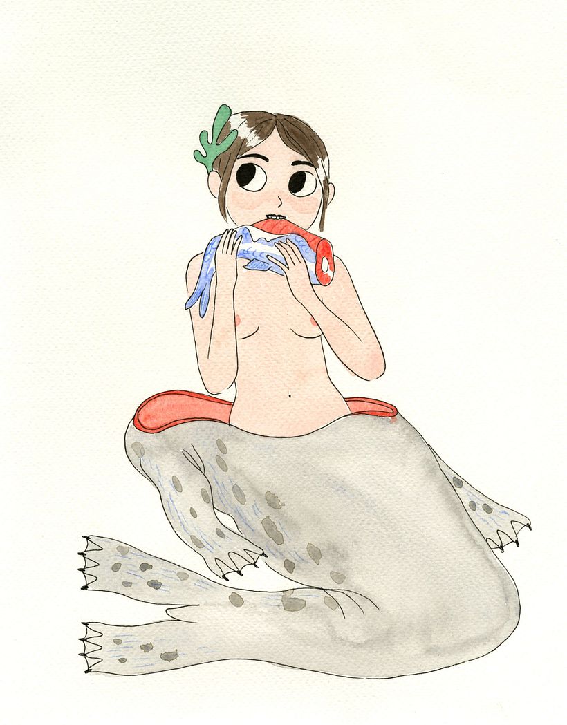 Selkies - Ilustración tradicional