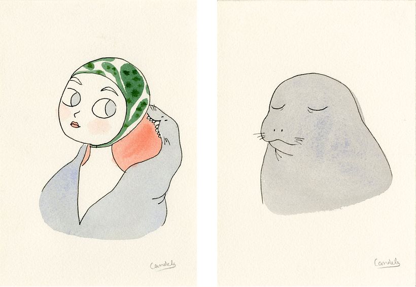Selkies - Ilustración tradicional
