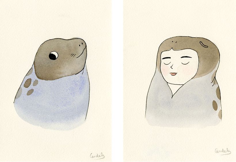 Selkies - Ilustración tradicional