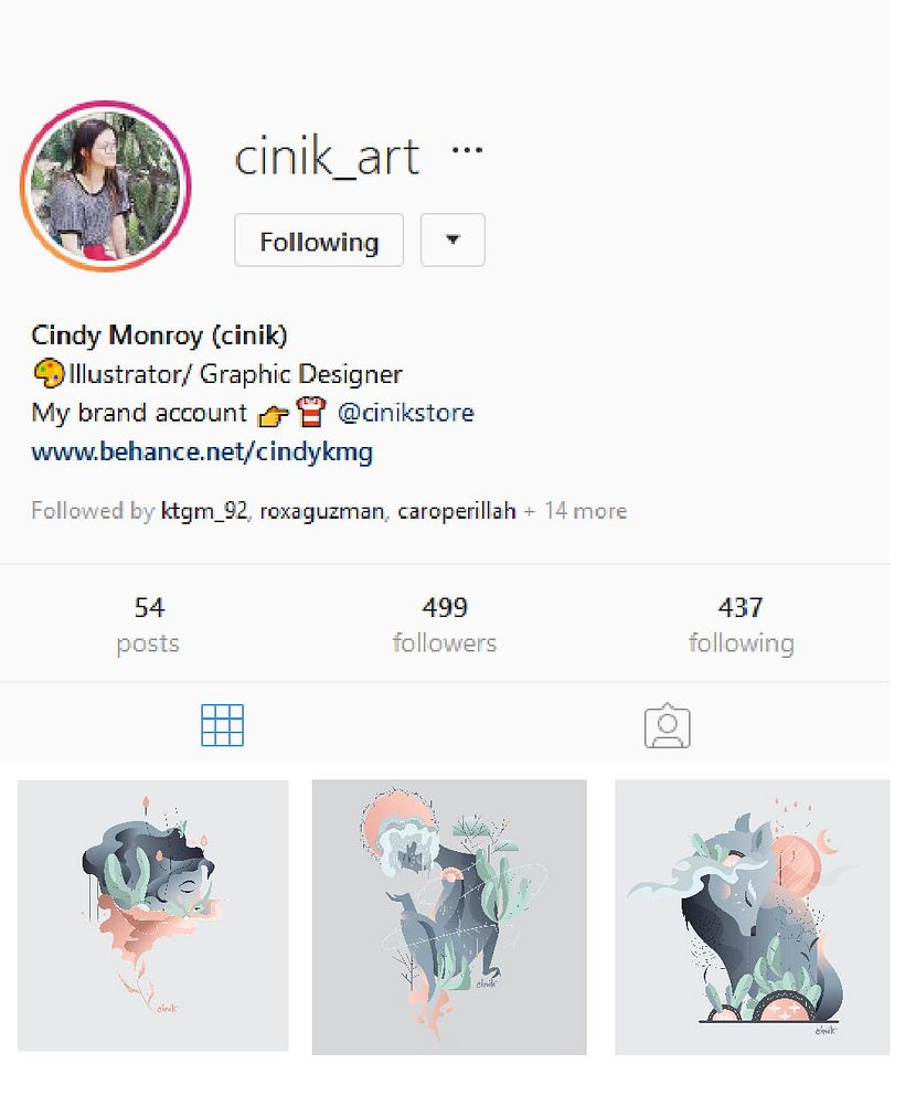 Publicación en mis redes sociales 