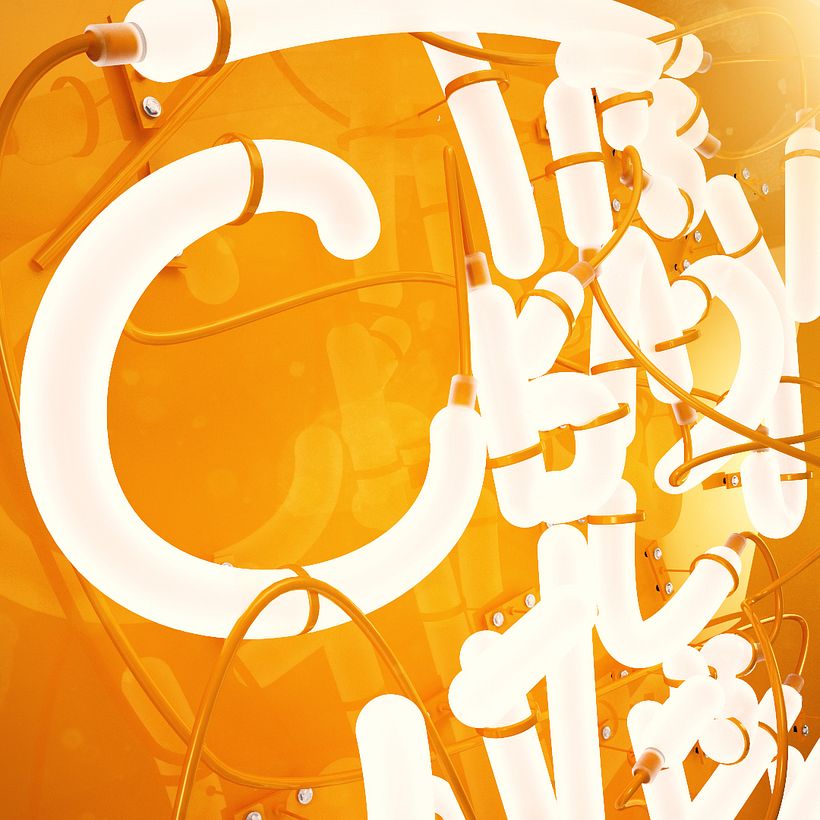 Mi Proyecto del curso: Lettering 3D: modelado y texturizado con Cinema 4D 3