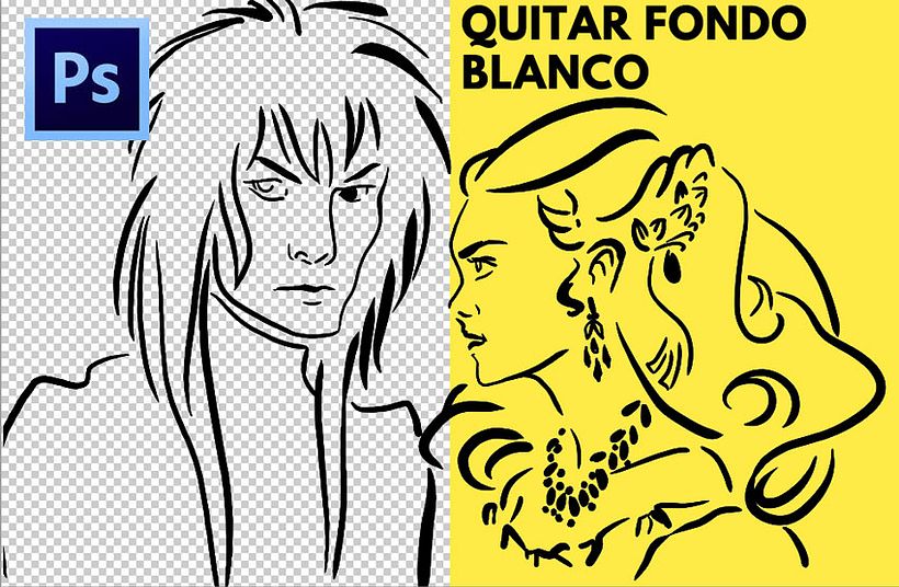 Quitar Fondo Blanco Photoshop 2