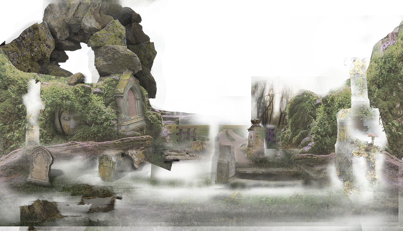 Bosque mágico: Creación e integración de un Matte Painting 4