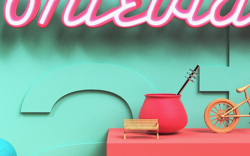 Montevideo: Dirección de Arte con Cinema 4D 6