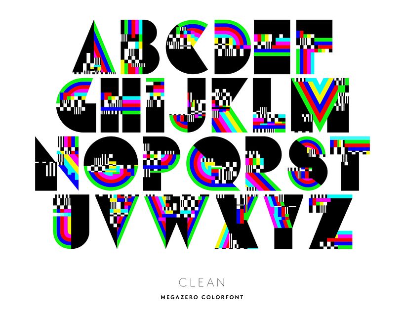 Color font diseñada por Alex Trochut