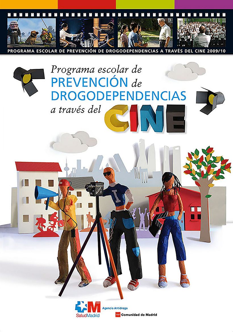 Carteles y Folletos Drogas y Cine FAD 3